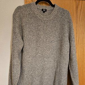 Uniqlo Men's Waffle Knit Crewneck Sweater (L Size)